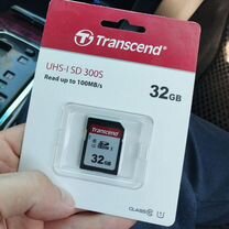 Карта памяти sdhc transcend 32gb