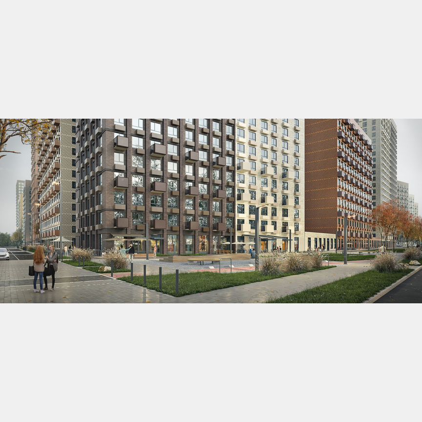 2-к. квартира, 61,8 м², 16/24 эт.