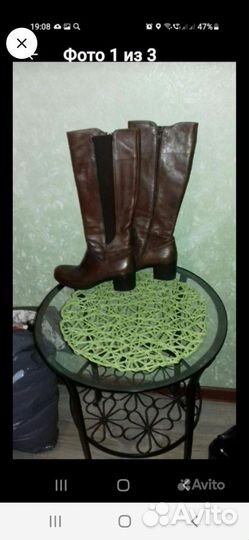 Женские сапоги р.36,38