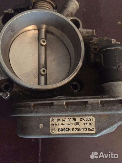 Дросельная заслонка на mercedes м113, м104