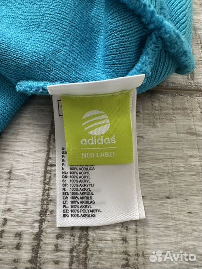 Комплект шапка и шарф женские adidas neo