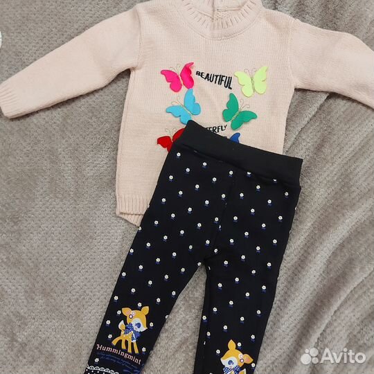 Свитер и штанишки для девочки
