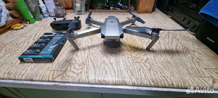 Квадрокоптер dji mavic pro platinum combo