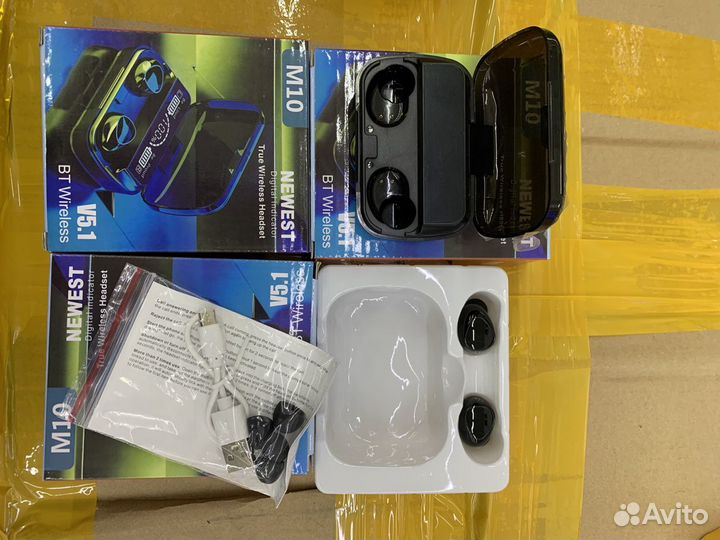 Беспроводные наушники М10. Оптом