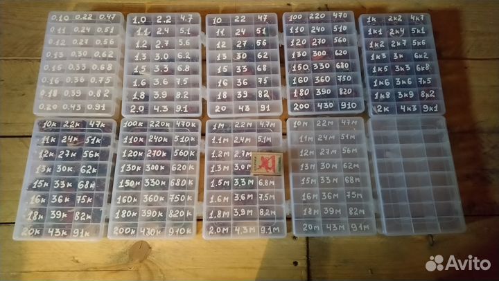 Коллекция резисторов