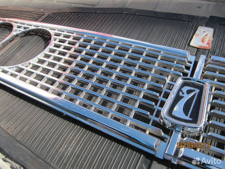 Хром решётка радиатора ваз 2103 2106 СССР отличная