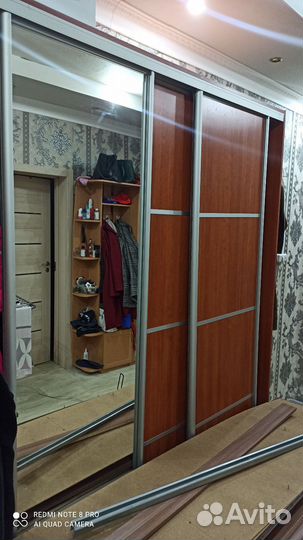 Шкаф купе с зеркалом бу