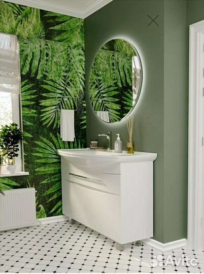 Тумба c раковиной 105 см. 1Marka Lina