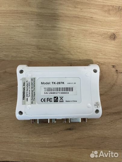 KVM переключатель TrendNet TK-207K