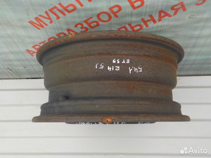 Диск штампованный штамп Тойота Королла 120 R14