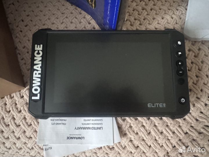 Эхолот lowrance elite 9 fs (3в1)