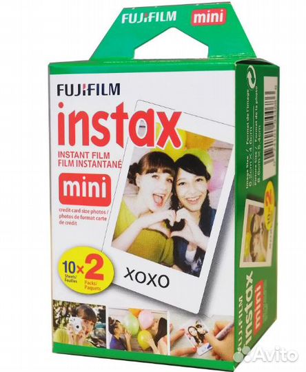 Картридж Fujifilm Instax Mini (20 фото) (Зеленый)