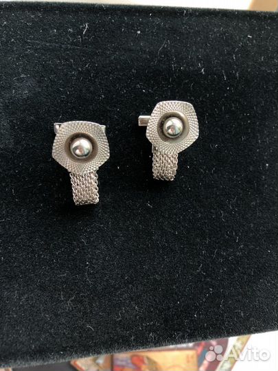 Запонки мужские времён СССР