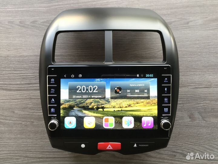 Магнитола Mitsubishi ASX + физические кнопки