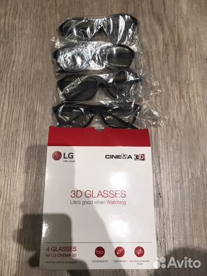 3D Glasses LG очки 3D