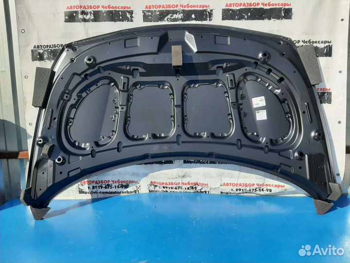 Капот Hyundai Solaris 14-2017г