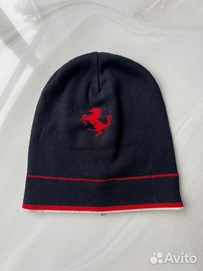 Шапка для мальчика демисезонная Ferrari
