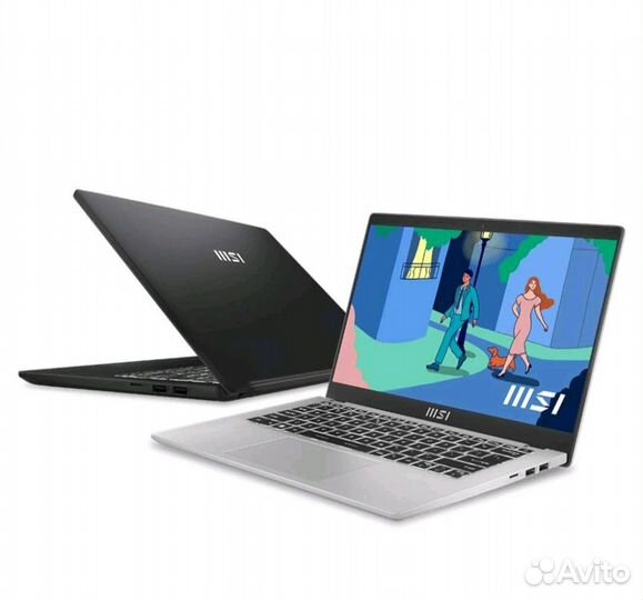 Ноутбук MSI Modern 14C12M-238RU Silver