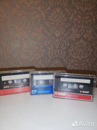 Кассеты Agfa, Sony, Basf