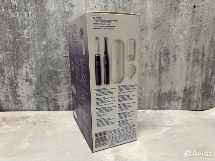 Oral-B iO Series 8 Duo Violet Black Щётка зубная