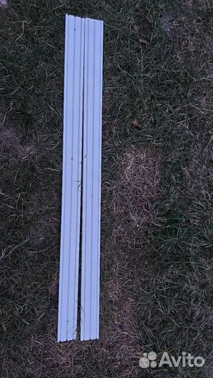 Пластиковый карниз для штор трехрядный