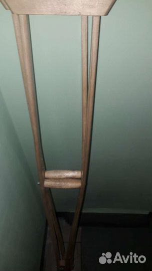 Костыли деревянные взрослые