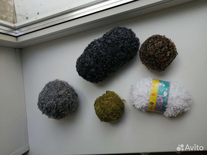 Пряжа самая разная