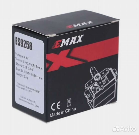Сервопривод EMax ES 9258 новый