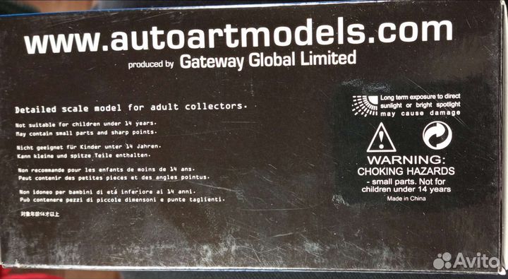 Subaru Impreza WRX STI 2006 Black. 1/43