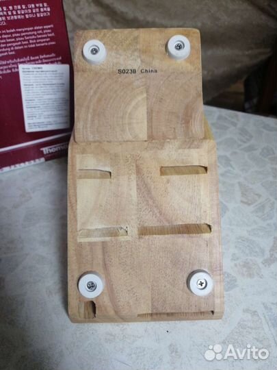 Подставка для ножей деревянная