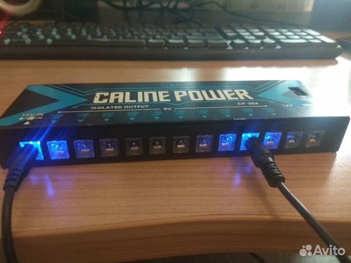 Caline cp 206, блок питания для педалей