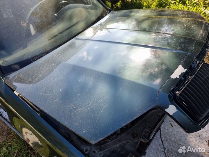 Капот Skoda Superb 1 шкода суперб I оригинал зелен