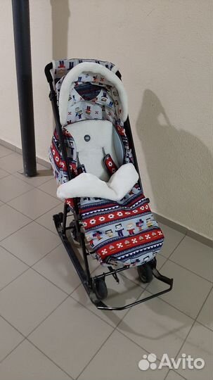 Коляска санки