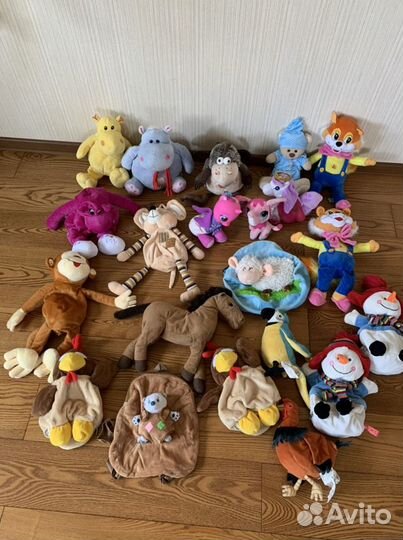 Мягкие игрушки и рюкзачки мягкие