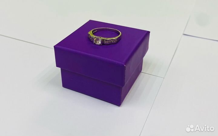 Кольцо серебряное 925