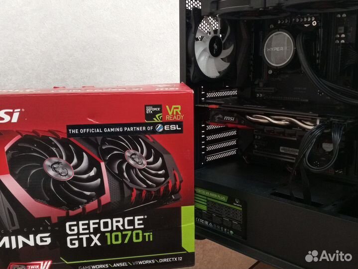 Игровой пк Системный блок Intel, GTX 1070ti 8gb