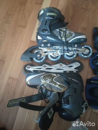 Роликовые коньки детские раздвижные