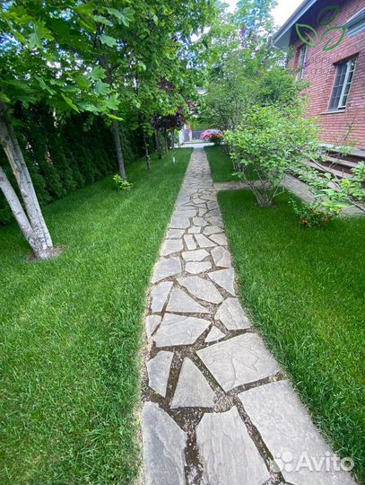 Рулонный газон под ключ