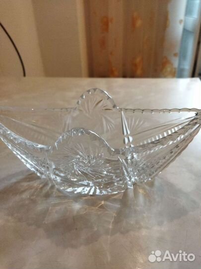 Хрустальная салатница