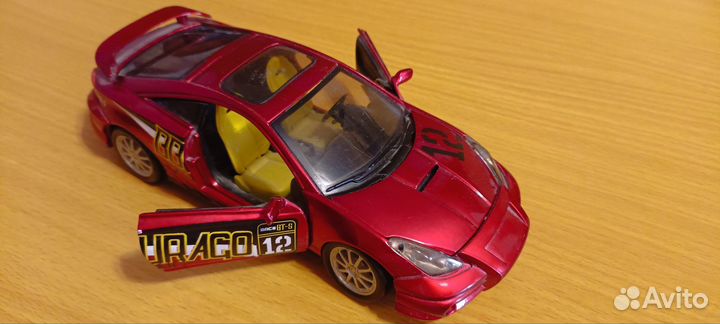 Машинка металлическая Ferrari Welly