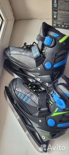 Коньки раздвижные 35 38