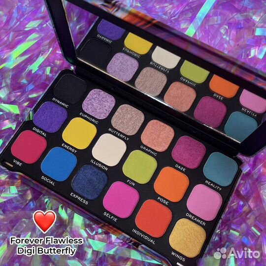 Тени Revolution Forever Flawless Digi Butterfly