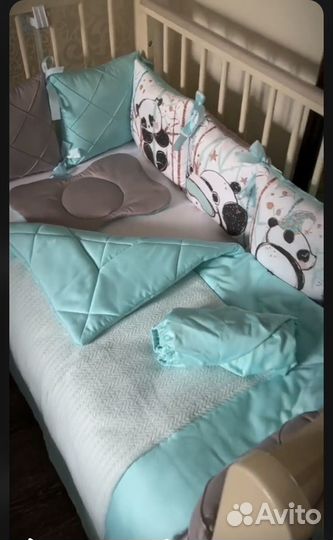 Бортики в кроватку