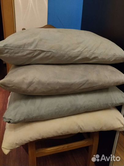 Подушки перьевые бу