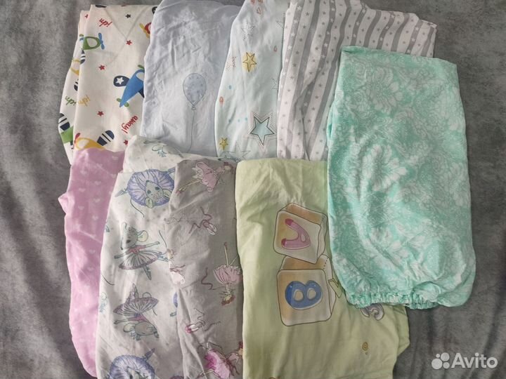 Детские простыни на резинке