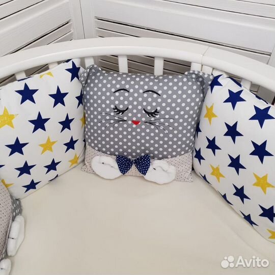 Бортики в кроватку