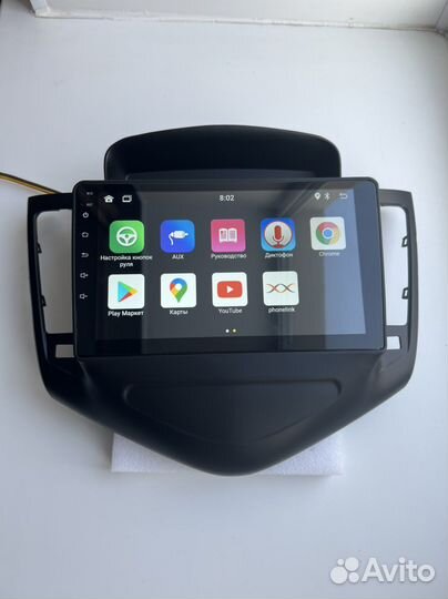 Магнитола Android chevrolet cruze 2009-2014