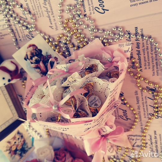 Букет из чупа-чупсов