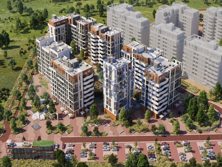 2-к. квартира, 60,6 м², 5/8 эт.