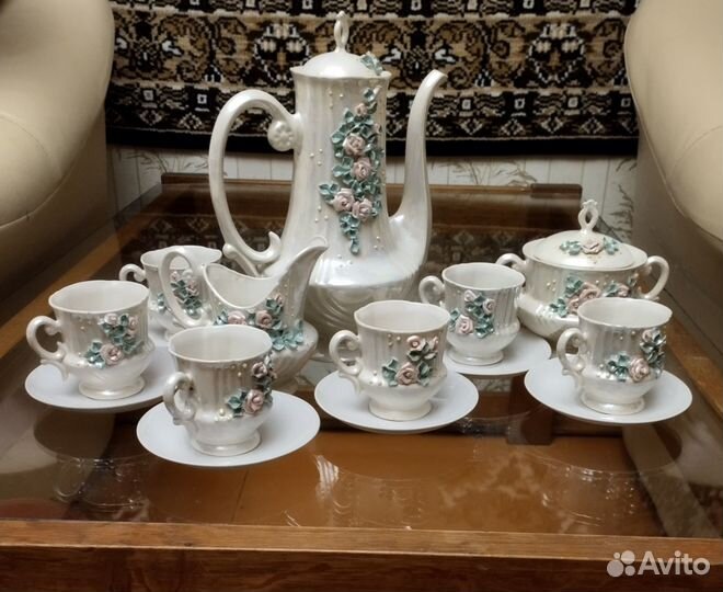 Кофейный сервиз фарфор